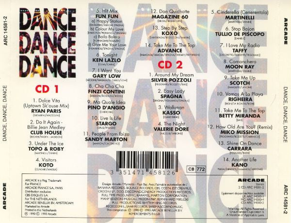 (Occasion) Various – Dance Dance Dance [CD]