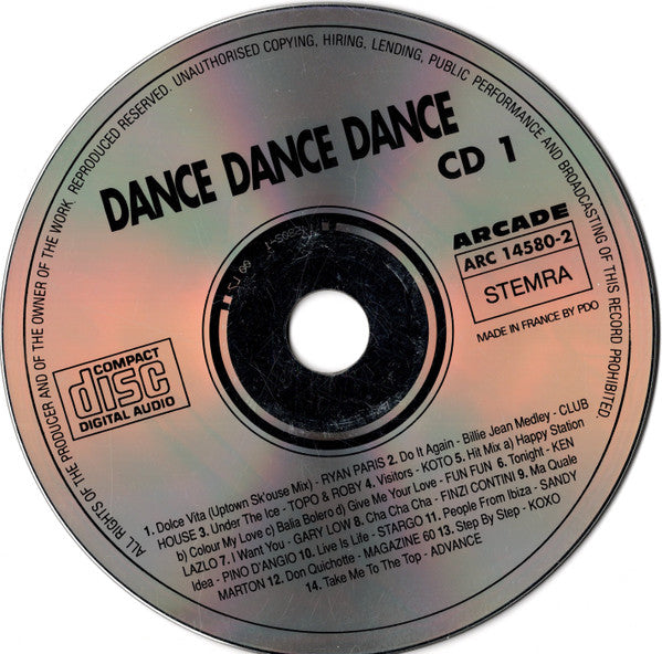 (Occasion) Various – Dance Dance Dance [CD]
