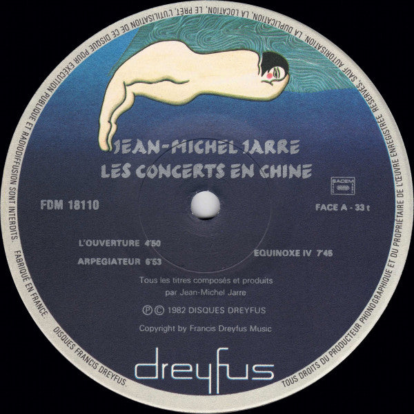 (Occasion) Jean-Michel Jarre – Les Concerts En Chine [Vinyle 33 Tours]