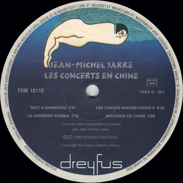 (Occasion) Jean-Michel Jarre – Les Concerts En Chine [Vinyle 33 Tours]