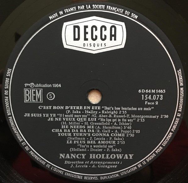 (Occasion) Nancy Holloway Nancy Holloway [Vinyle 33Tours]