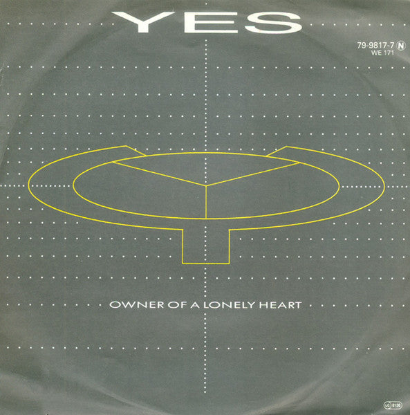 (Occasion) Yes – Owner Of A Lonely Heart  [Vinyle 45 Tours]