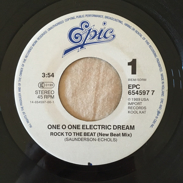 (Occasion) One O One Electric Dream – Rock To The Beat [Vinyle 45 Tours]