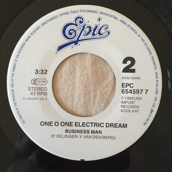 (Occasion) One O One Electric Dream – Rock To The Beat [Vinyle 45Tours]