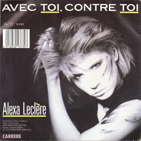 (Occasion) Alexa Leclère – Avec Toi, Contre Toi [Vinyle 45 Tours]