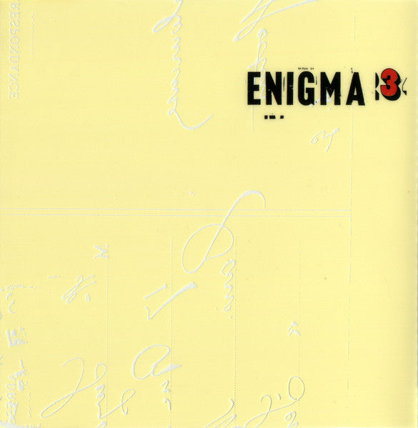 (Occasion ) ENIGMA ³ – Le Roi Est Mort, Vive Le Roi! [CD]