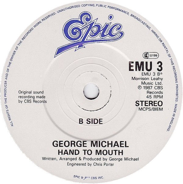 (Occasion) George Michael – Faith [Vinyle 45Tours]