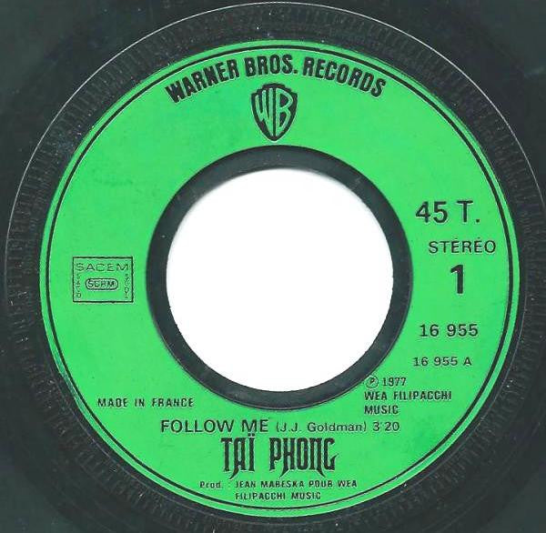 (Occasion) Taï Phong – Follow Me [Vinyle 45 Tours]