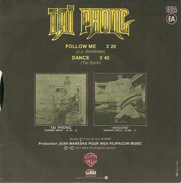(Occasion) Taï Phong – Follow Me [Vinyle 45 Tours]