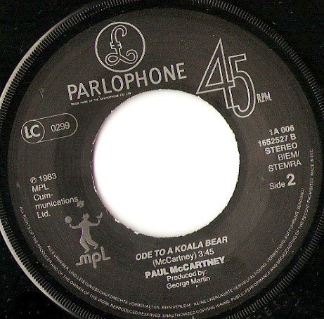 (Occasion) Paul McCartney ● Michael Jackson – Say Say Say [Vinyle 45Tours]