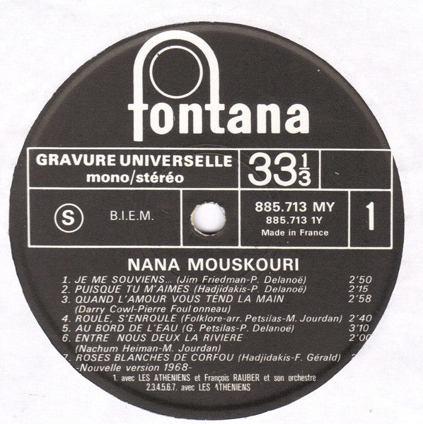 (Occasion ) Nana – Nana [Vinyle 33 Tours]