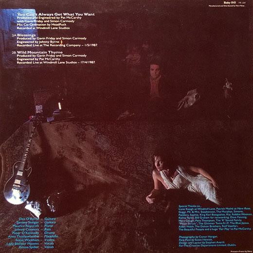 (occasion) Gavin Friday & Simon Carmody – You Can't Always Get What You Want [Vinyle 45 Tours]