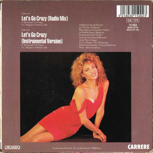 (Occasion) Indra – Let's Go Crazy [Vinyle 45 Tours]