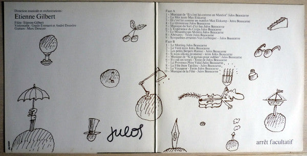 (occasion) Julos Beaucarne – Arrêt Facultatif [Vinyle 33 Tours]