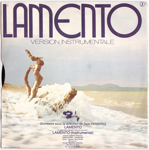 (Occasion) Frédéric Monteil Lamento [Vinyle 45 Tours]
