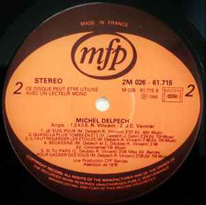 (occasion) Michel Delpech – Wight Is Wight / Je Suis Pour [Vinyle 33 Tours]