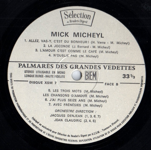 (Occasion) Palmarès Des Grandes Vedettes [Vinyle 33 Tours]