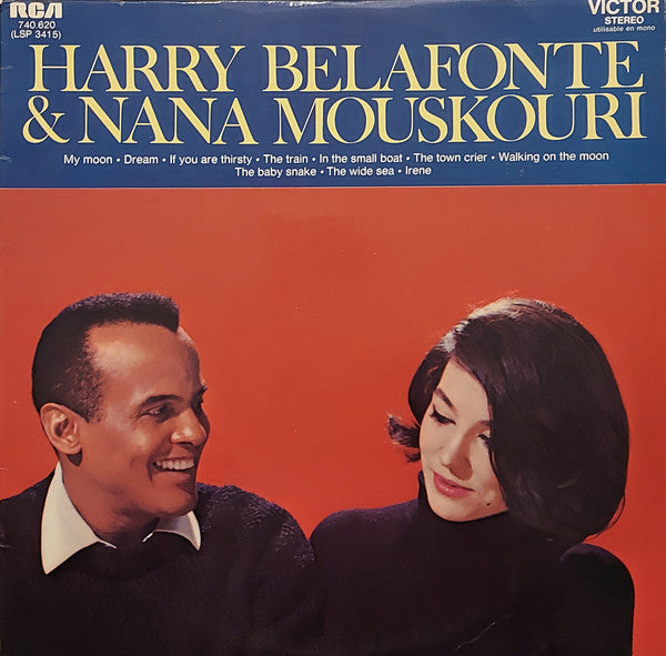 (Occasion) Harry Belafonte & Nana Mouskouri – Chants De La Grèce [Vinyle 33 Tours]