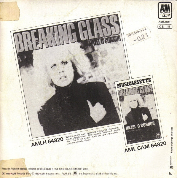 (Occasion) Hazel O'Connor Will You? [Vinyle 45 Tours]