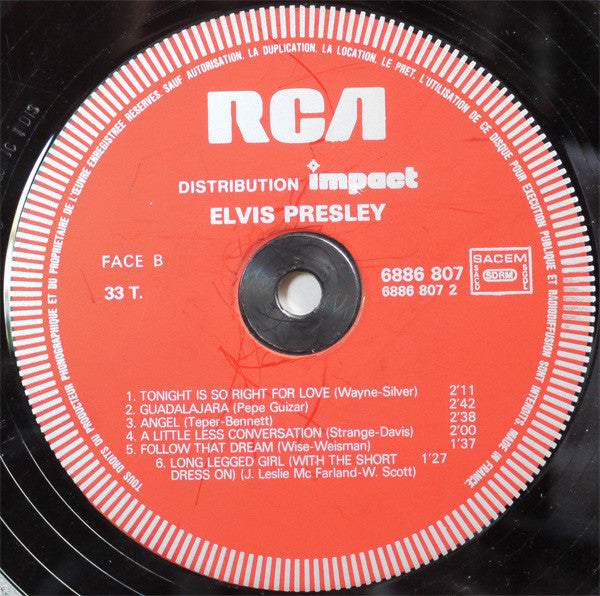 (Occasion ) Elvis Presley – Elvis Presley le disque d'or [Vinyle 33 Tours]