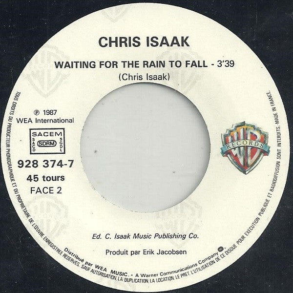 (Occasion) Chris Isaak – Blue Hotel [Vinyle 45 Tours]