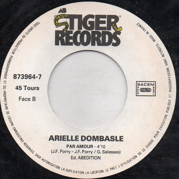 (Occasion) Arielle Dombasle – Amour Symphonique [Vinyle 45 Tours]