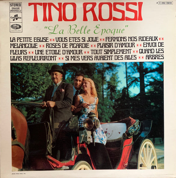 (occasion) Tino Rossi – "La Belle Epoque" [Vinyle super 33 Tours]