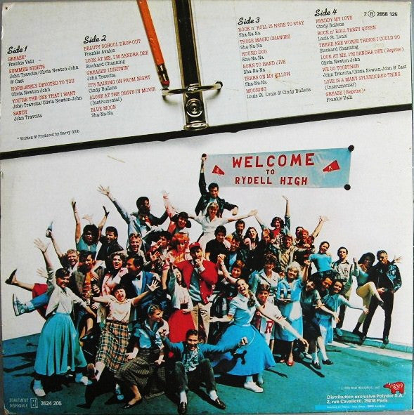 (Occasion) Various – Grease (Bande Originale Du Film) [Vinyle 33 Tours]