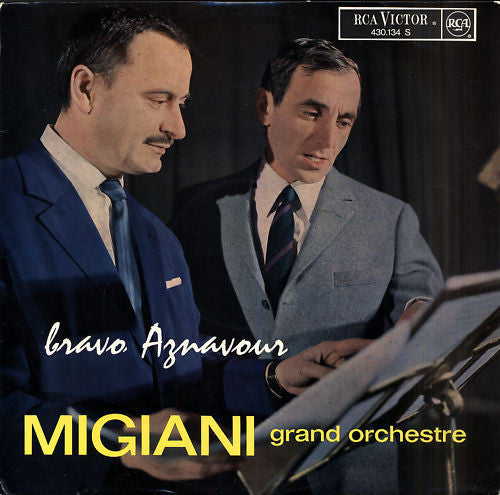 (Occasion) Migiani Grand Orchestre Bravo Aznavour [Vinyle 33Tours]