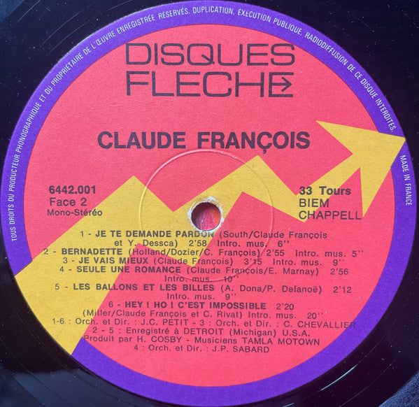 (Occasion) Claude François – C'est La Même Chanson [Vinyle 33 Tours]