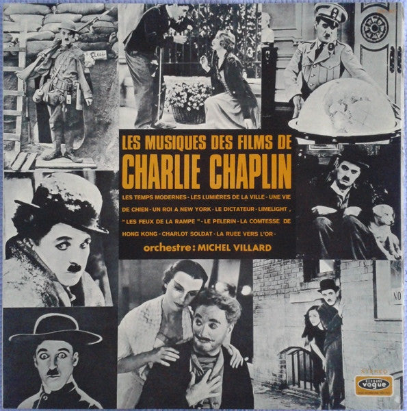 (Occasion) Charlie Chaplin - Michel Villard – Les Musiques Des Films De Charlie Chaplin [Vinyle 33 Tours]