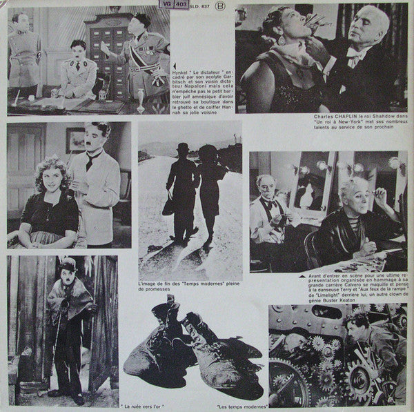 (Occasion) Charlie Chaplin - Michel Villard – Les Musiques Des Films De Charlie Chaplin [Vinyle 33 Tours]