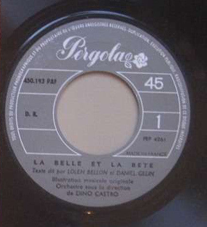 (Occasion)Daniel Gélin Et Loleh Bellon – La Belle Et La Bête [Vinyle 45 Tours]