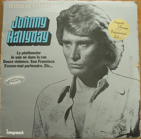(Occasion) Johnny Hallyday – Johnny Hallyday [Vinyle 33 Tours]