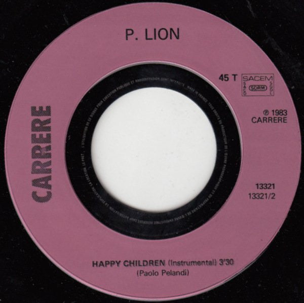 (Occasion) P. Lion Happy Children [Vinyle 45 Tours]