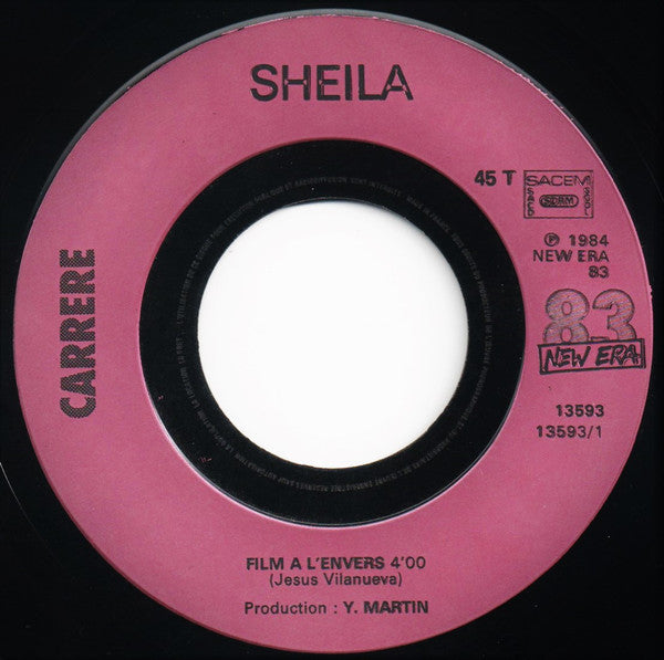 (Occasion) Sheila (5) – Film A L'Envers [Vinyle 45Tours]