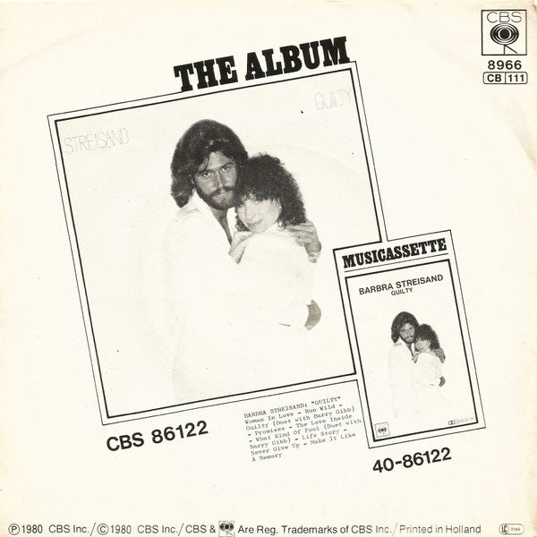 (Occasion) Barbra Streisand – Woman In Love [Vinyle 45Tours]