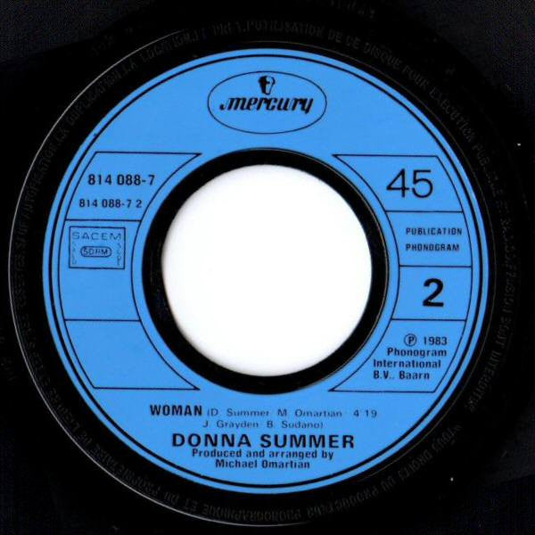 (Occasion) Donna Summer – Unconditional Love [Vinyle 45Tours]