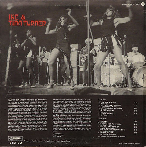 (Occasion) Ike & Tina Turner – So Fine [Vinyle 33 Tours]