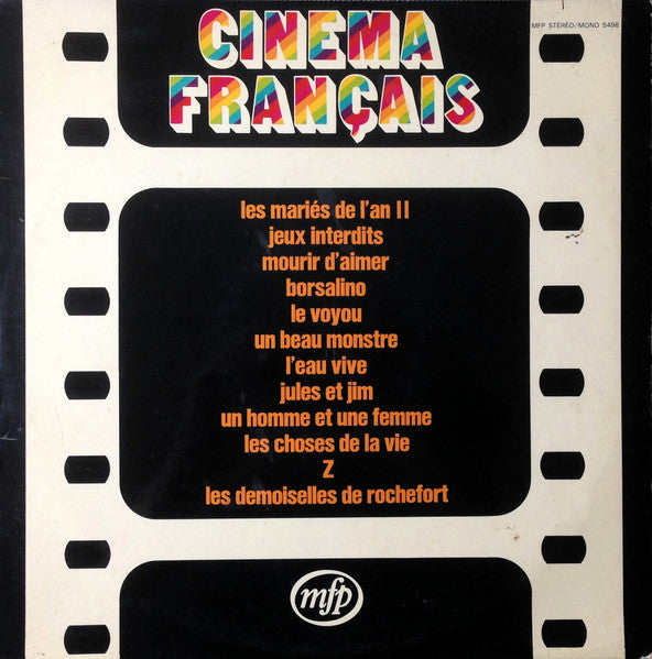 (Occasion ) Various – Cinema Français [Vinyle 33 Tours]
