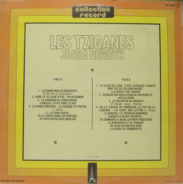 (occasion) Joska Nemeth – Les Tziganes [Vinyle 33 Tours]