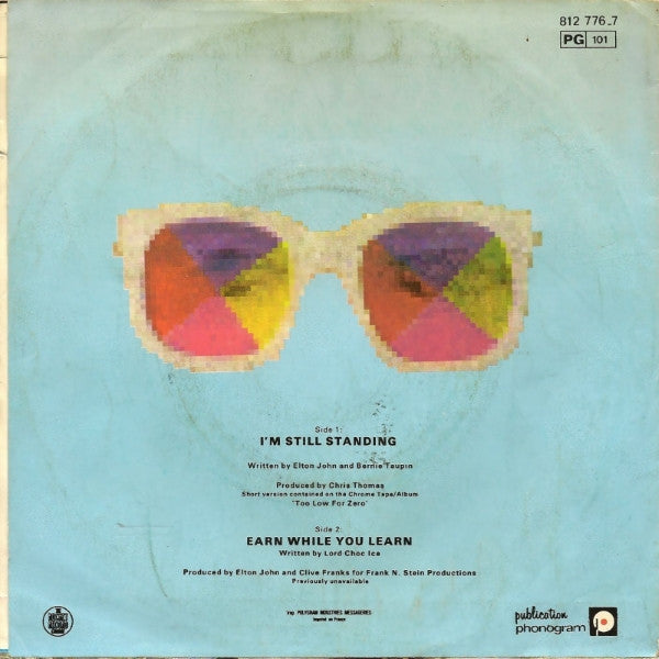 (Occasion) Elton John – I'm Still Standing [Vinyle 45Tours]