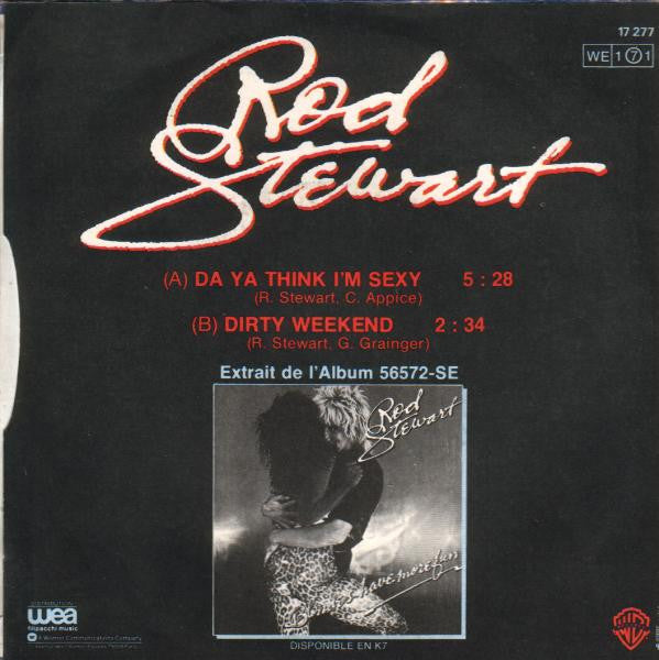 (Occasion) Rod Stewart Da Ya Think I'm Sexy ? [Vinyle 45 Tours]