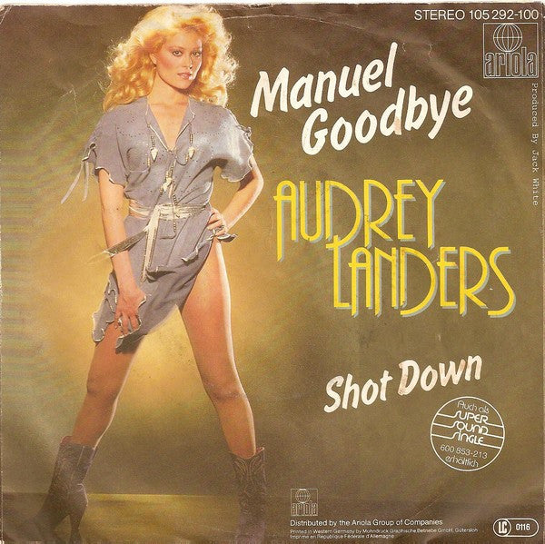 (Occasion) Audrey Landers – Manuel Goodbye [Vinyle 45Tours]