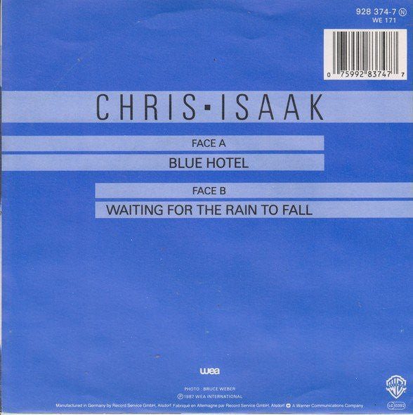 (Occasion) Chris Isaak – Blue Hotel [Vinyle 45Tours]