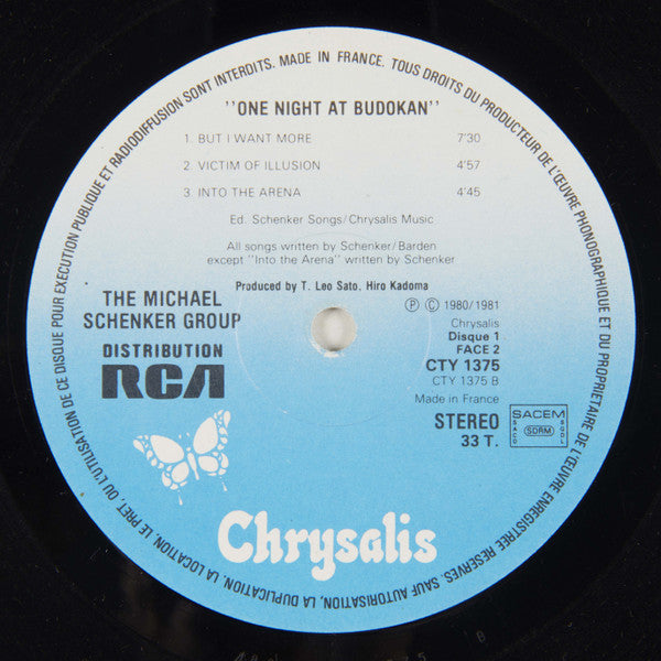(Occasion) The Michael Schenker Group – One Night At Budokan [Vinyle 33 Tours]