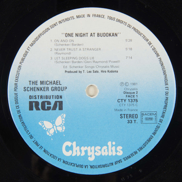 (Occasion) The Michael Schenker Group – One Night At Budokan [Vinyle 33 Tours]