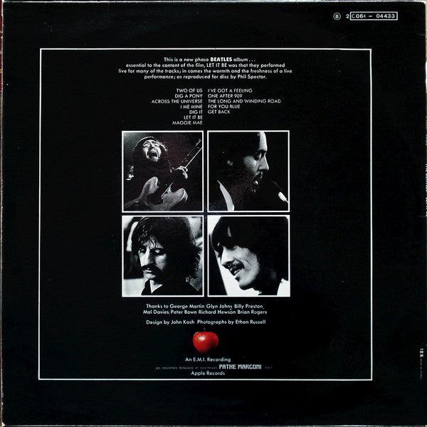 (Occasion) The Beatles – Let It Be [Vinyle 33 Tours]