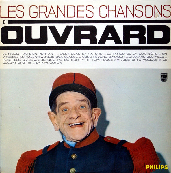 (Occasion ) Gaston Ouvrard – Les Grandes Chansons D'Ouvrard [Vinyle 33 Tours]
