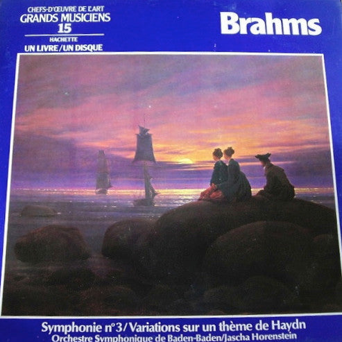 (Occasion ) Brahms, Orchestre Symphonique De Baden-Baden, Jascha Horenstein – Symphonie N°3 / Variations Sur Un Thème De Haydn [Vinyle 33 Tours]